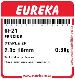 6F21 - Fencing Staple -6F21_label_T